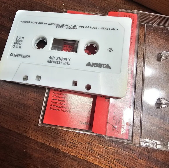 Air Supply Greatest Hits Cassette - Picture 4 of 4